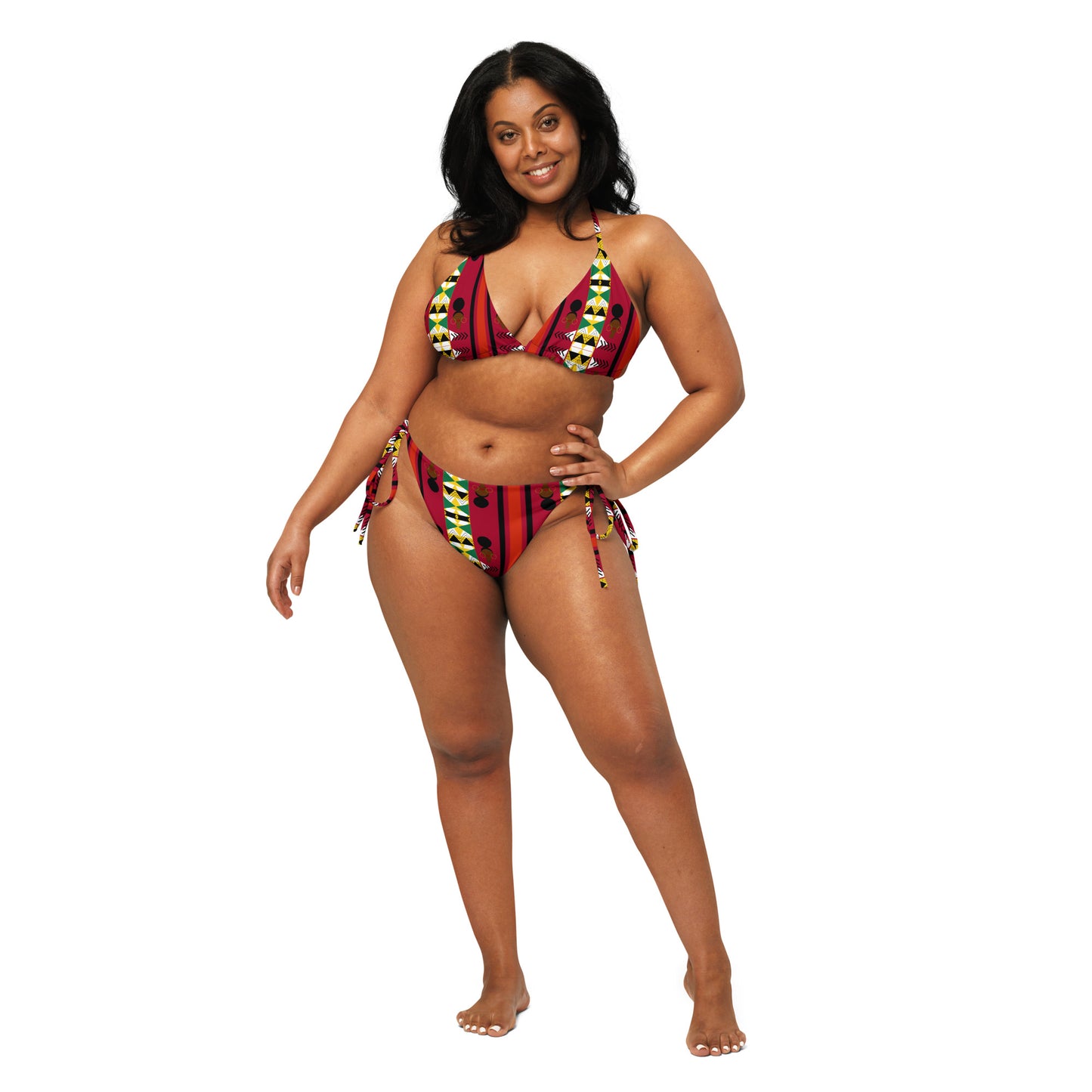 Afro-kini Top - Red