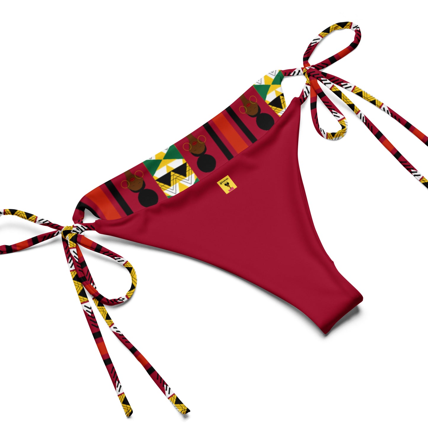 Afro-kini Bottoms - Red