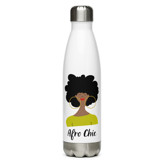 Afro Chic Water Bottle