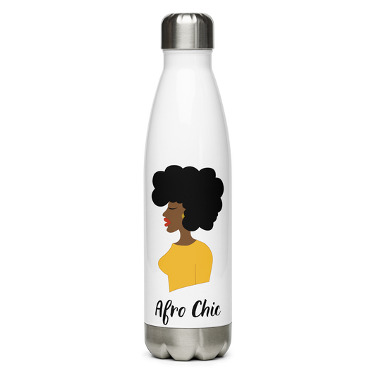 Afro Chic Profile Water Bottle
