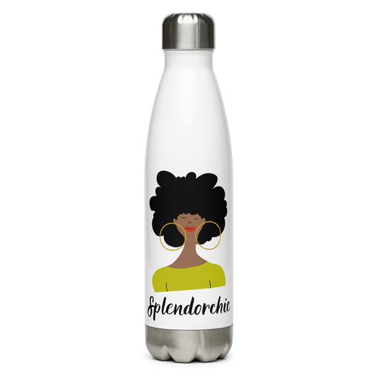 Splendorchic Afro Water Bottle