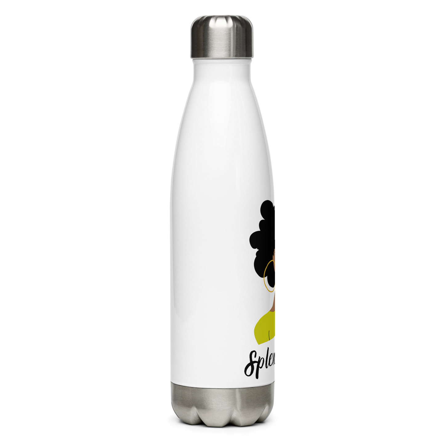 Splendorchic Afro Water Bottle