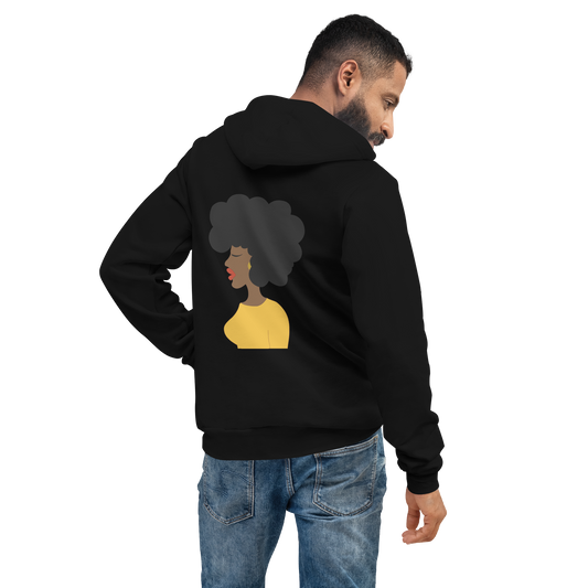 Afro Profile Unisex Hoodie