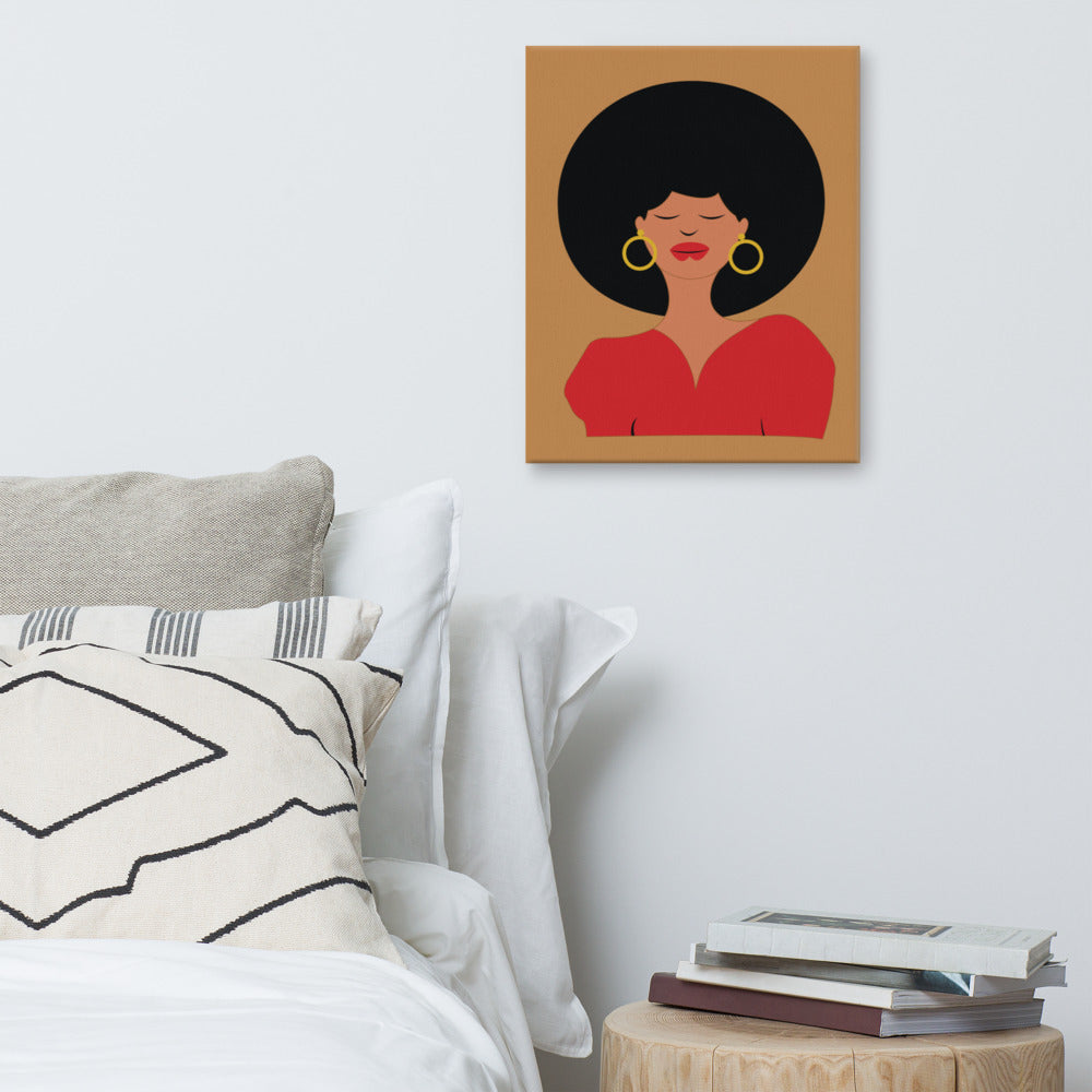 Soul Sista Canvas in Nude