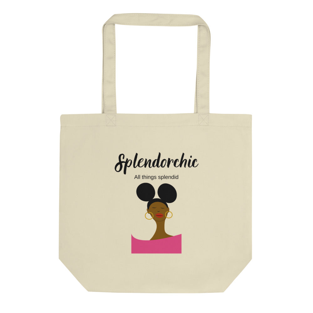 Afro Puffs Logo Tote