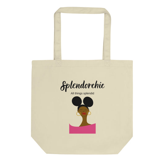 Afro Puffs Logo Tote