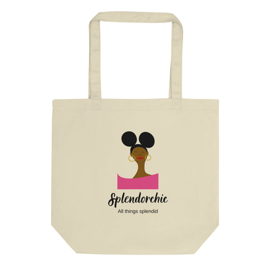 Afro Puffs Bottom Logo Tote