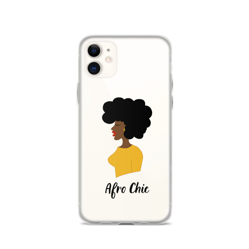 Afro Chic Profile iPhone Case