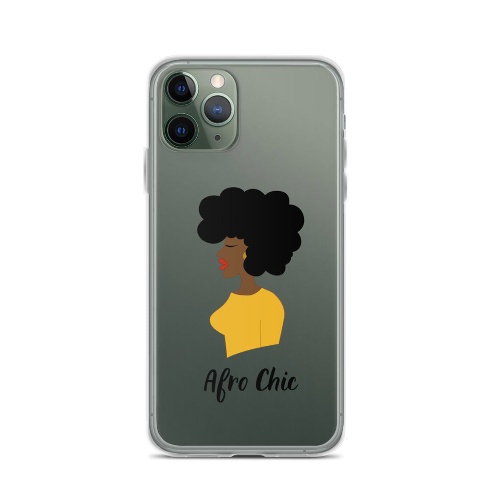 Afro Chic Profile iPhone Case
