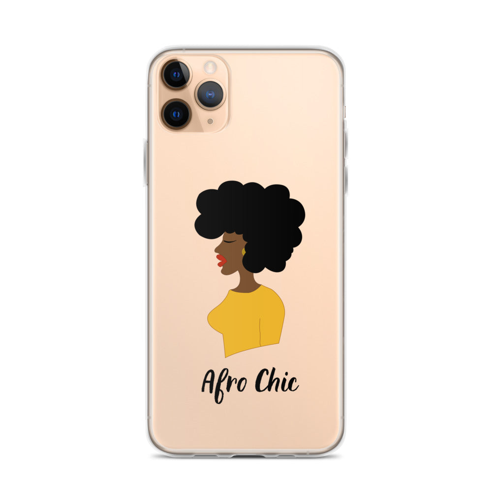 Afro Chic Profile iPhone Case