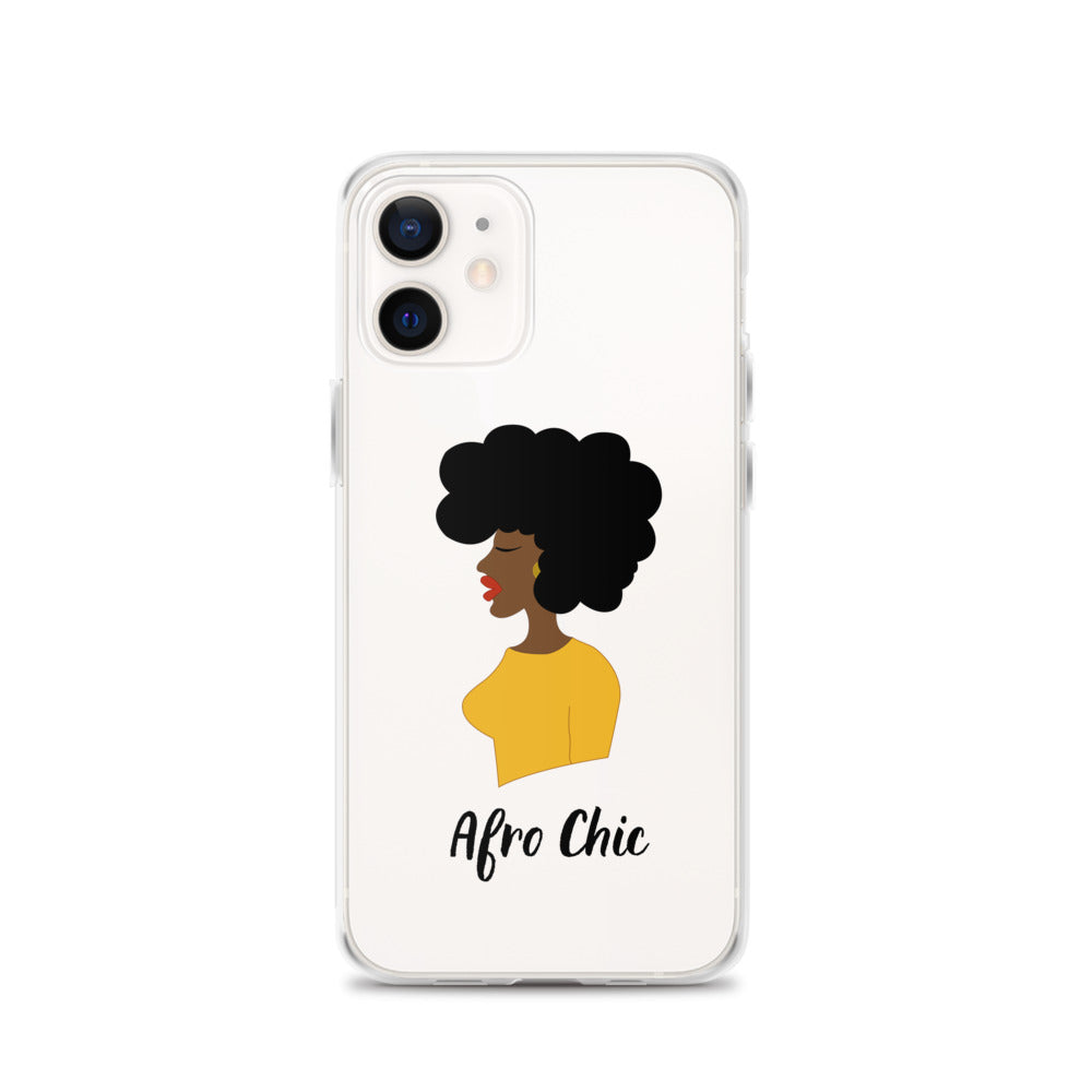 Afro Chic Profile iPhone Case