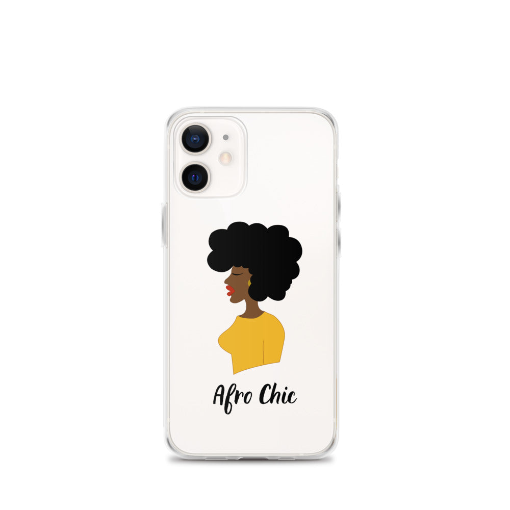 Afro Chic Profile iPhone Case