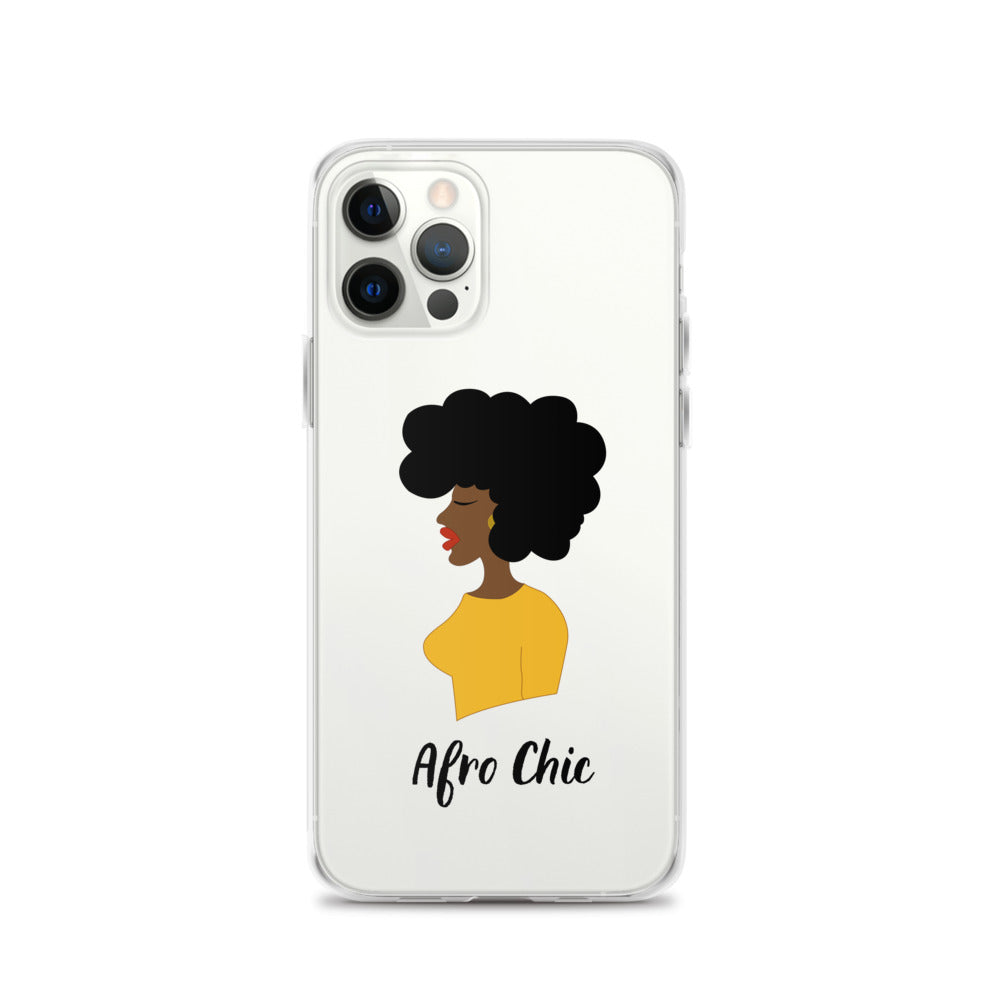 Afro Chic Profile iPhone Case