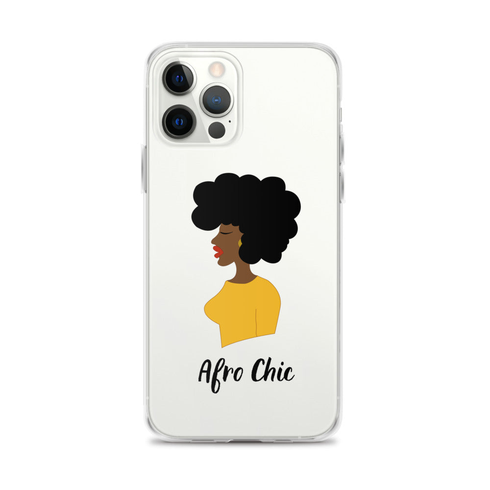 Afro Chic Profile iPhone Case