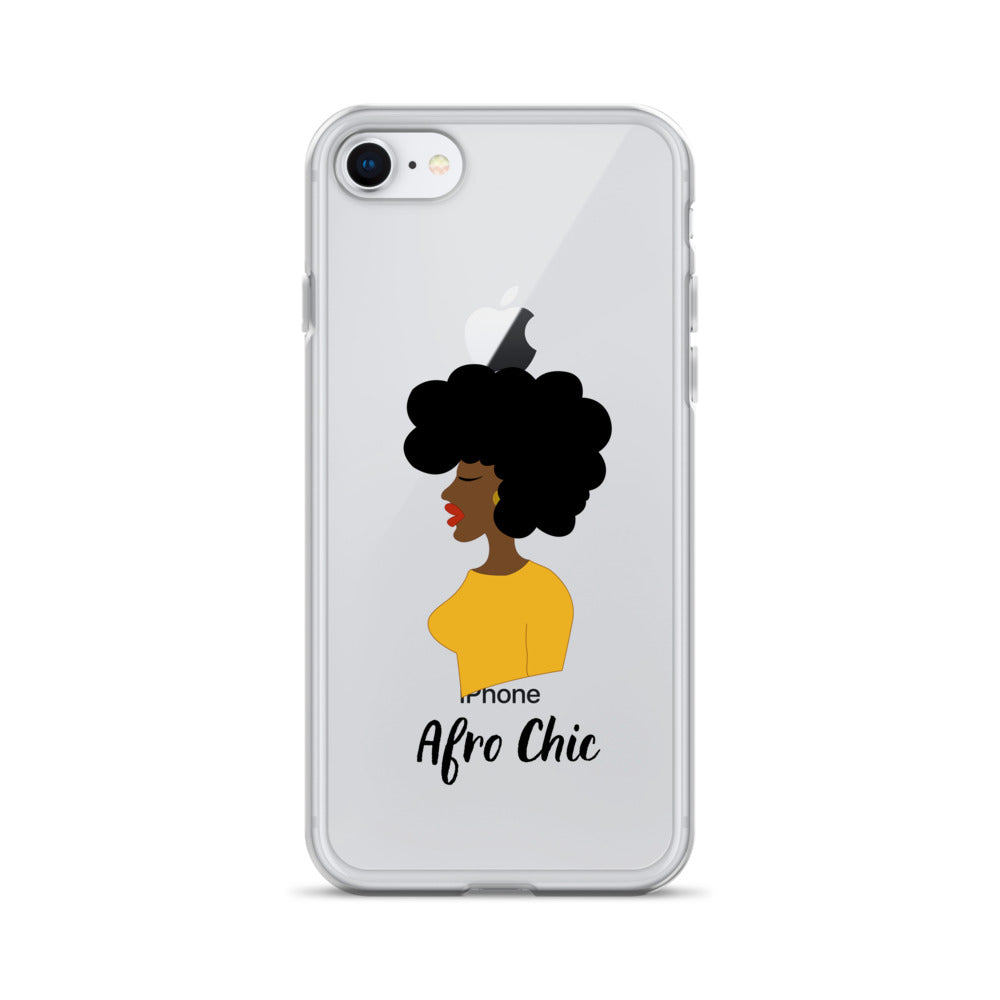 Afro Chic Profile iPhone Case