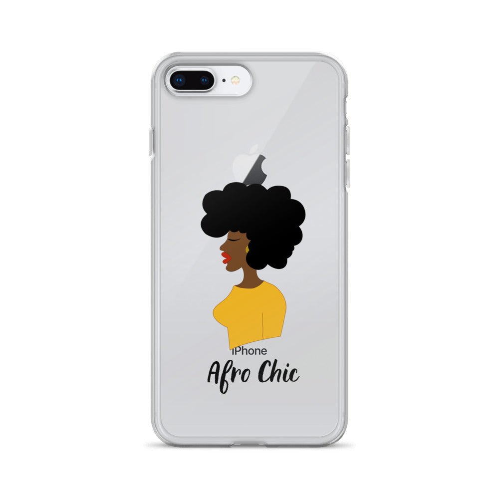 Afro Chic Profile iPhone Case