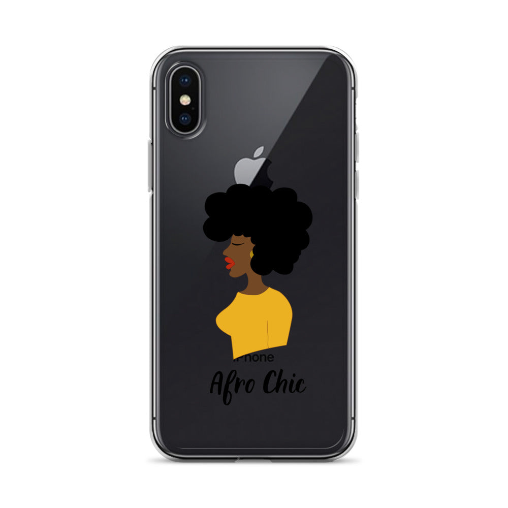 Afro Chic Profile iPhone Case