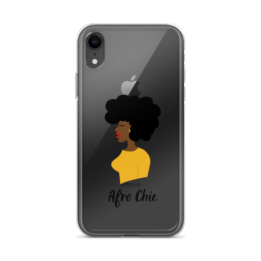 Afro Chic Profile iPhone Case