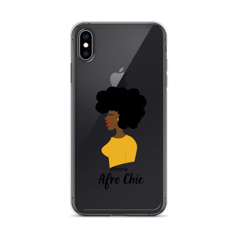Afro Chic Profile iPhone Case