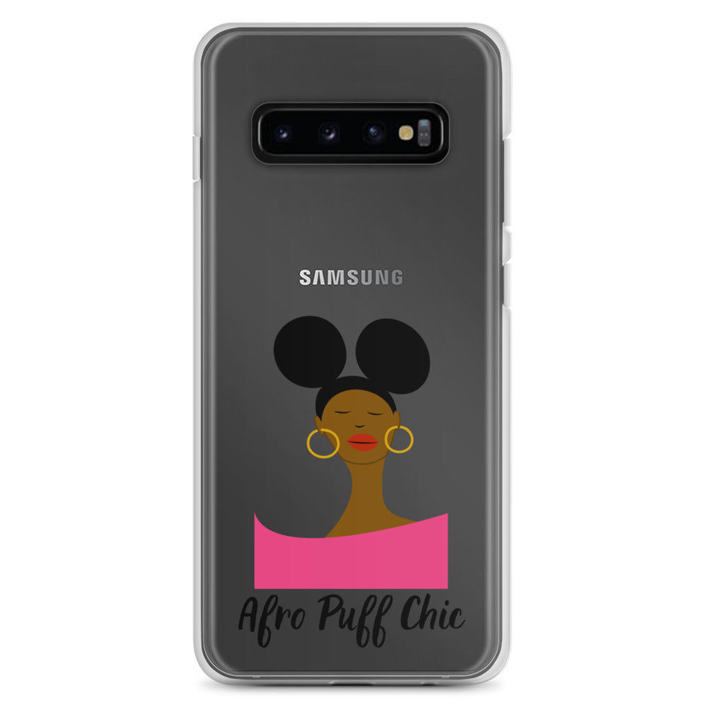 Afro Puff Chic Samsung Case