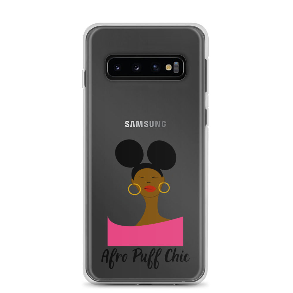 Afro Puff Chic Samsung Case