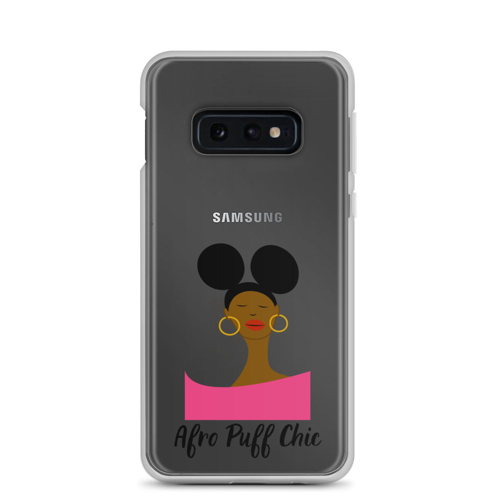 Afro Puff Chic Samsung Case