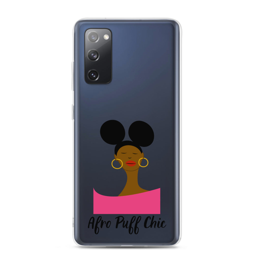 Afro Puff Chic Samsung Case
