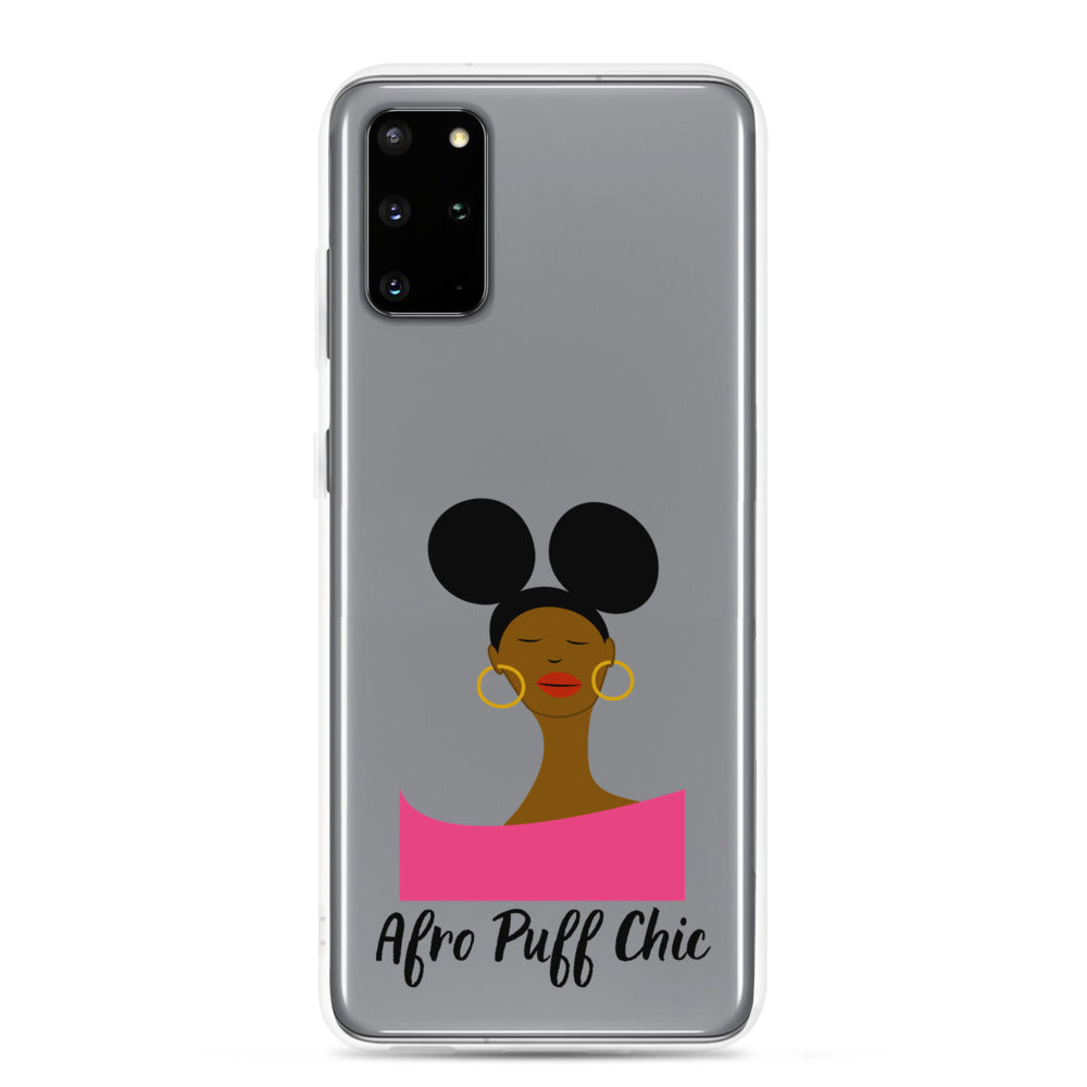 Afro Puff Chic Samsung Case