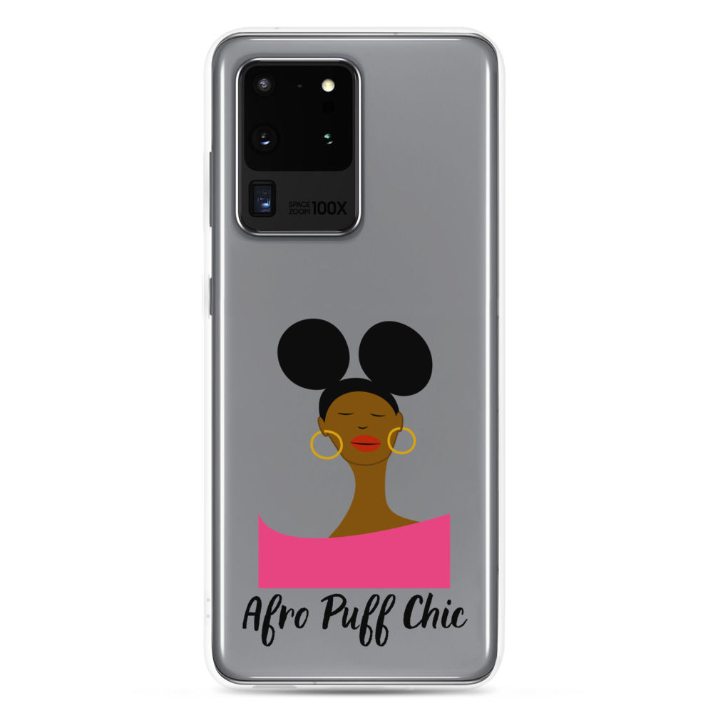 Afro Puff Chic Samsung Case