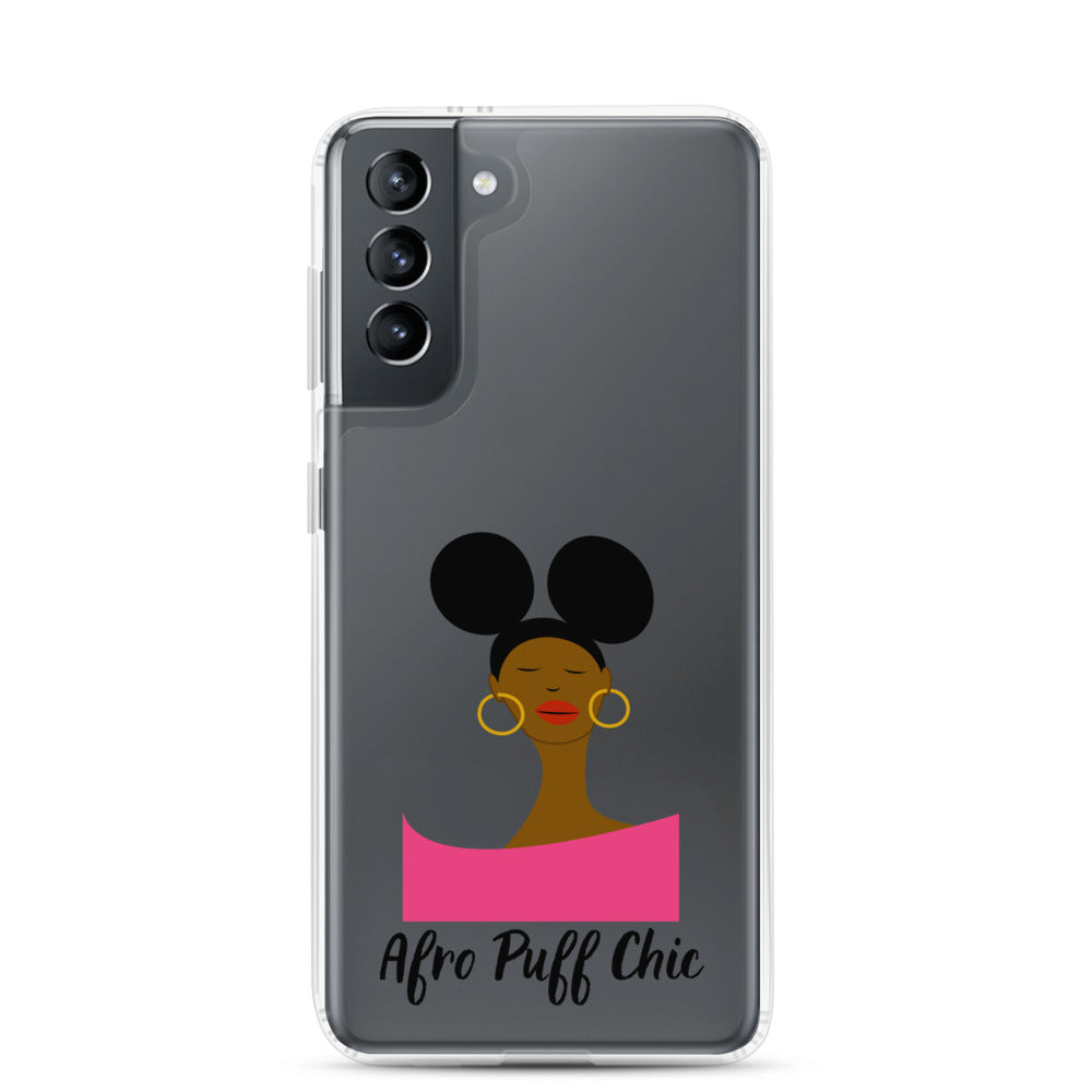 Afro Puff Chic Samsung Case