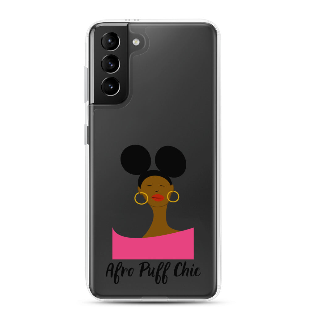 Afro Puff Chic Samsung Case