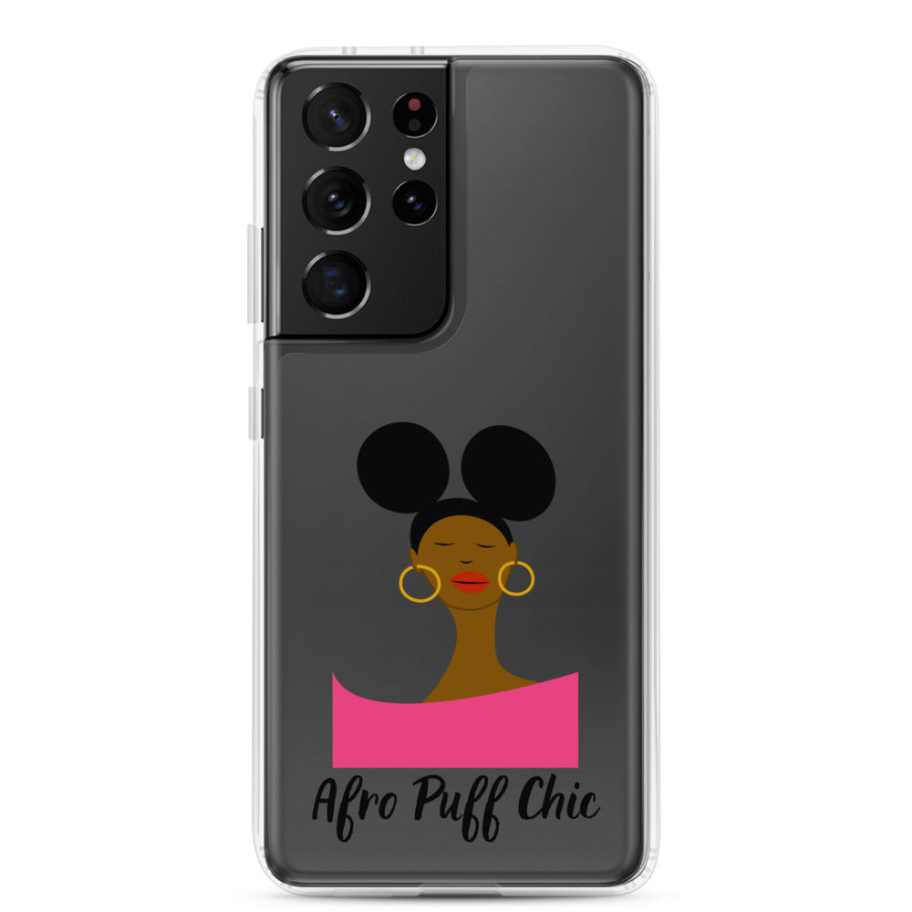 Afro Puff Chic Samsung Case