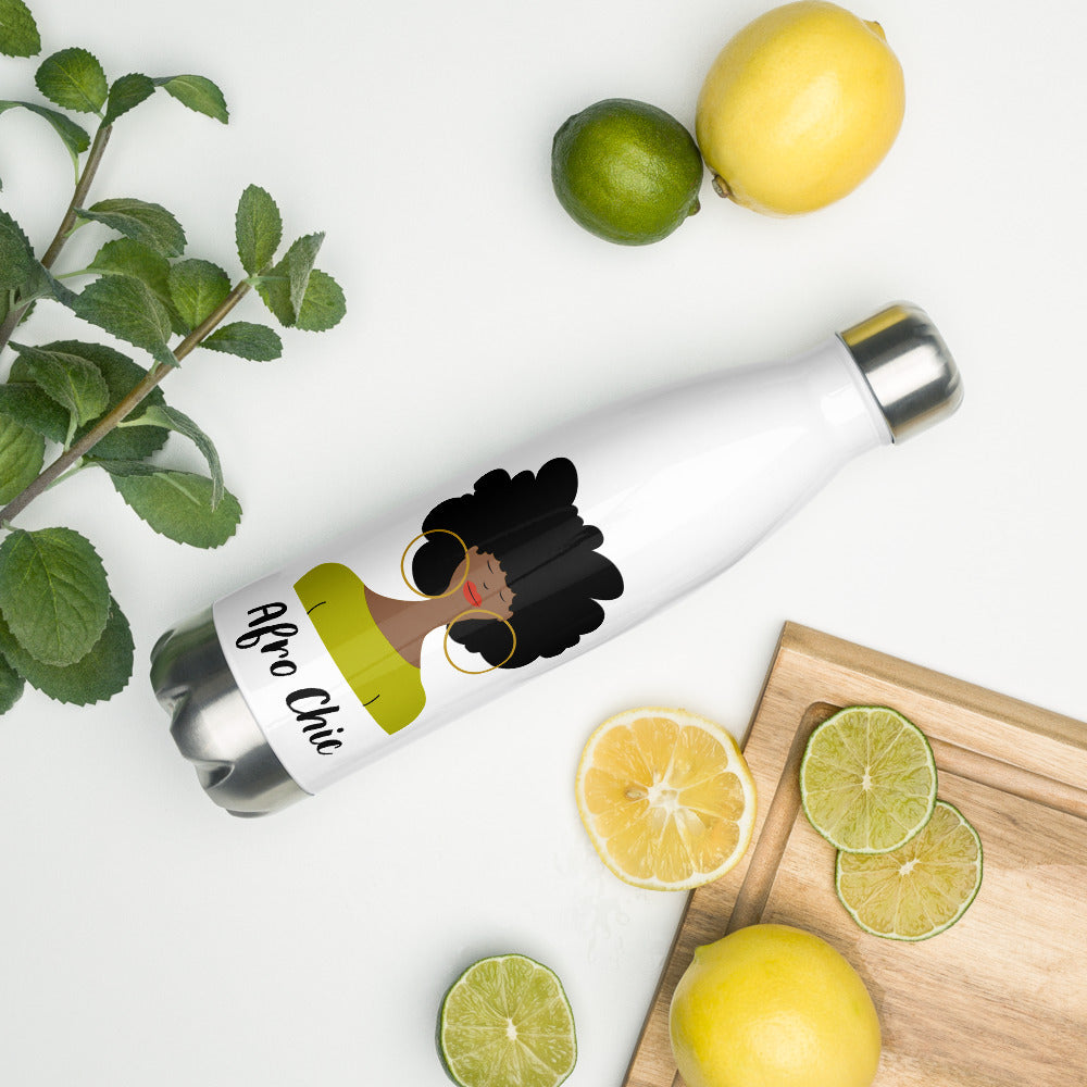 Afro Chic Water Bottle