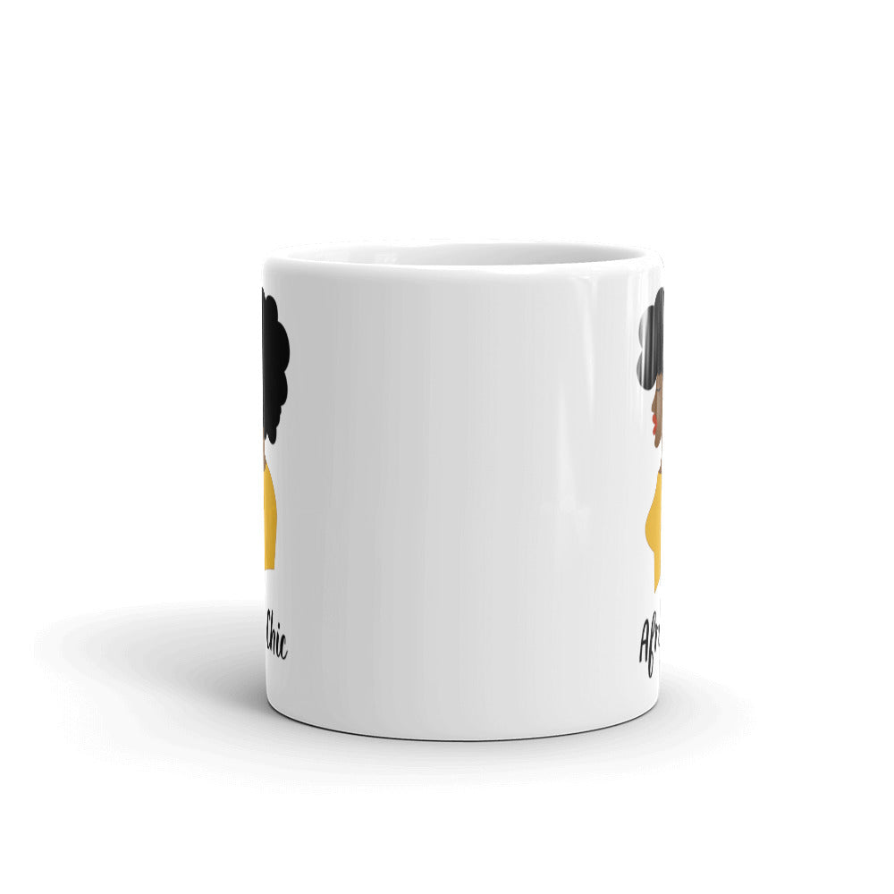 Afro Chic Profile Mug