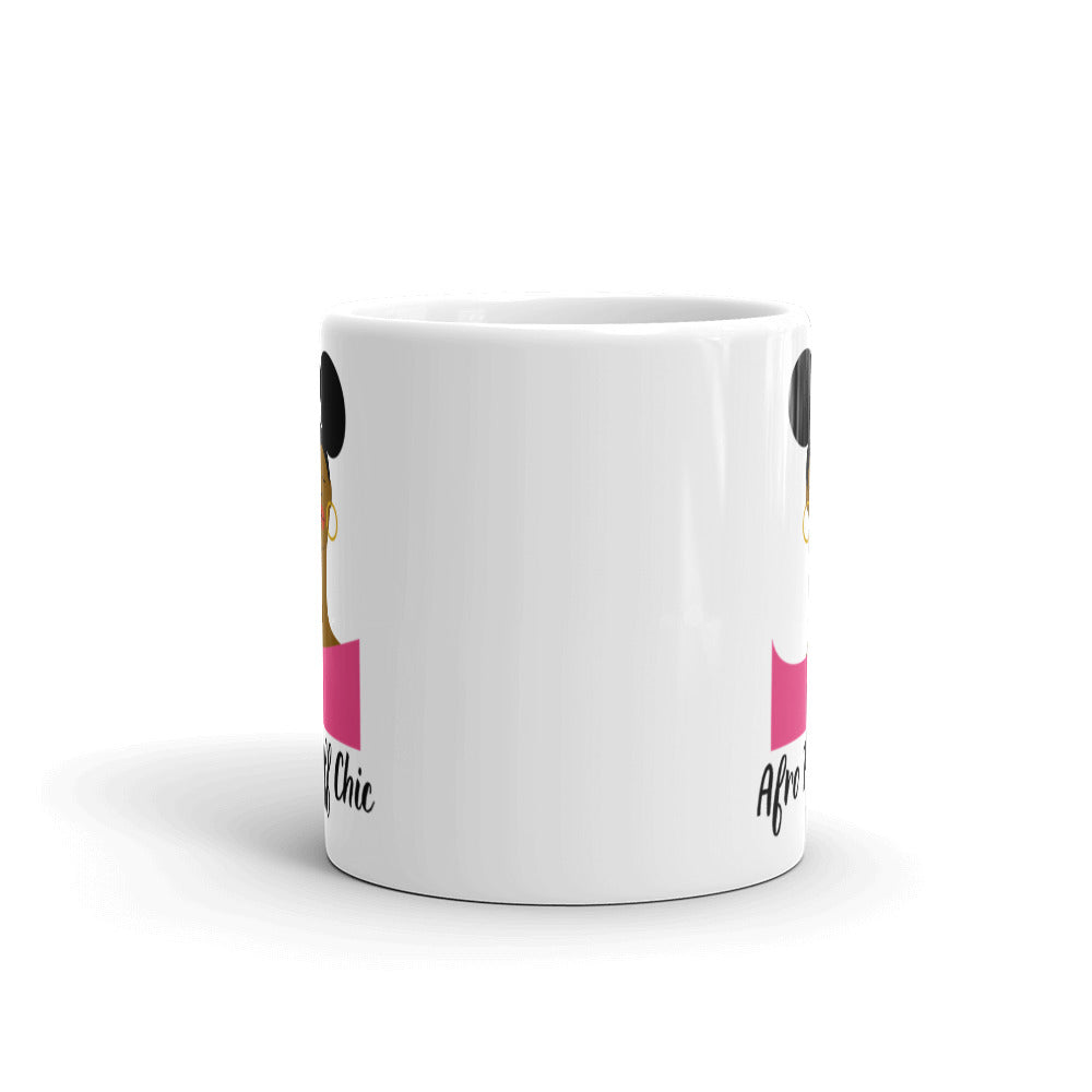 Afro Puff Chic Mug