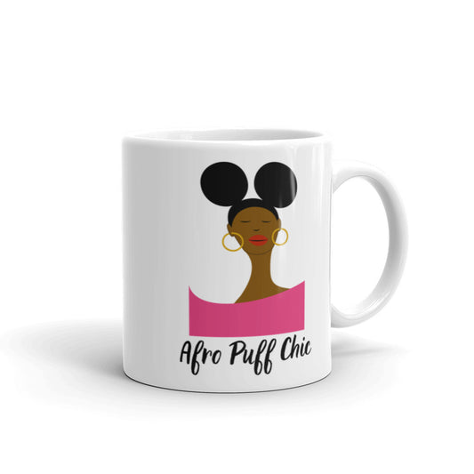 Afro Puff Chic Mug