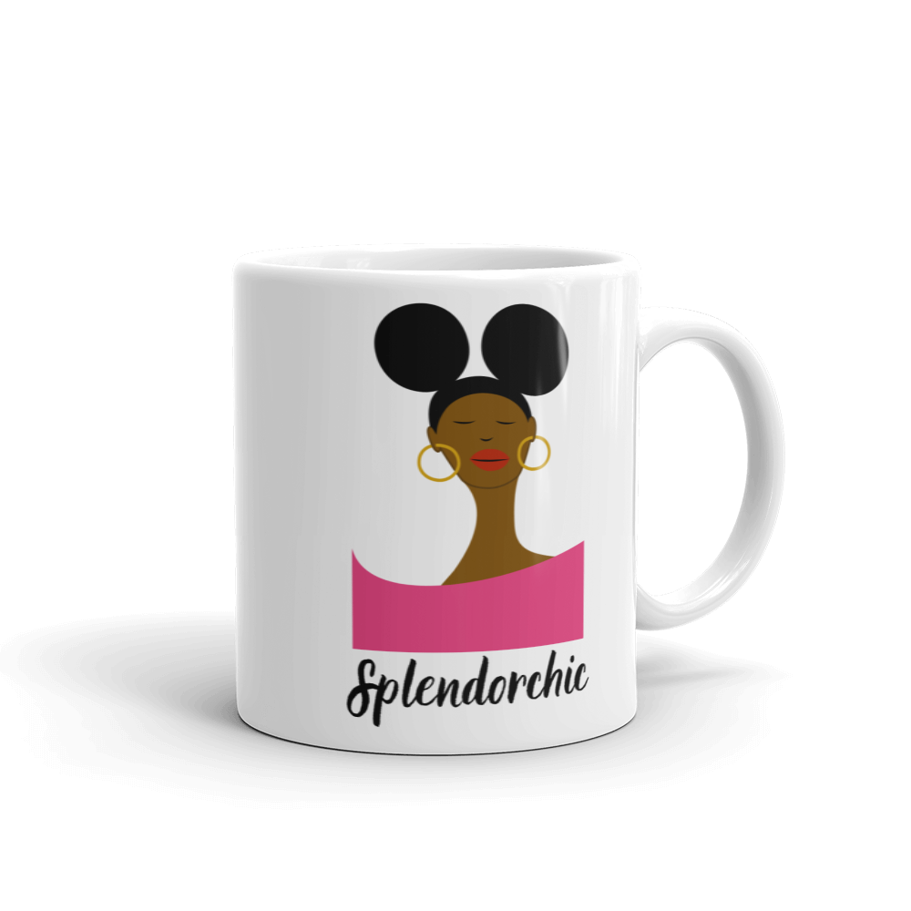 Afro Puffs Logo Mug
