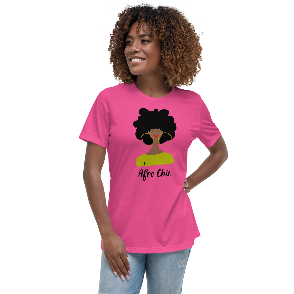 Afro Chic Women's Relaxed T-Shirt