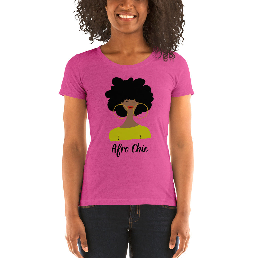 Afro Chic Fitted T-Shirt