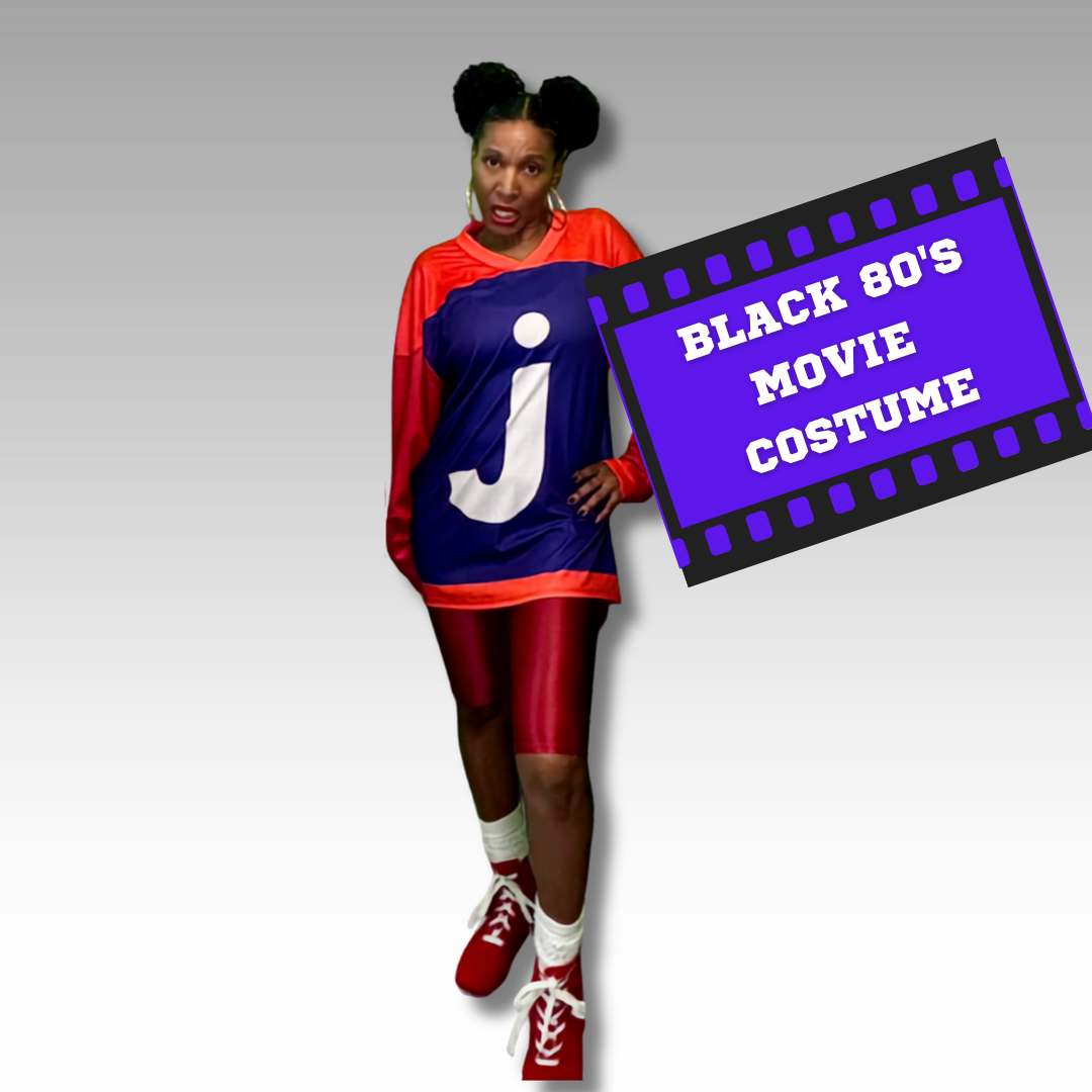Black 80's Movie Costume - Jigaboo