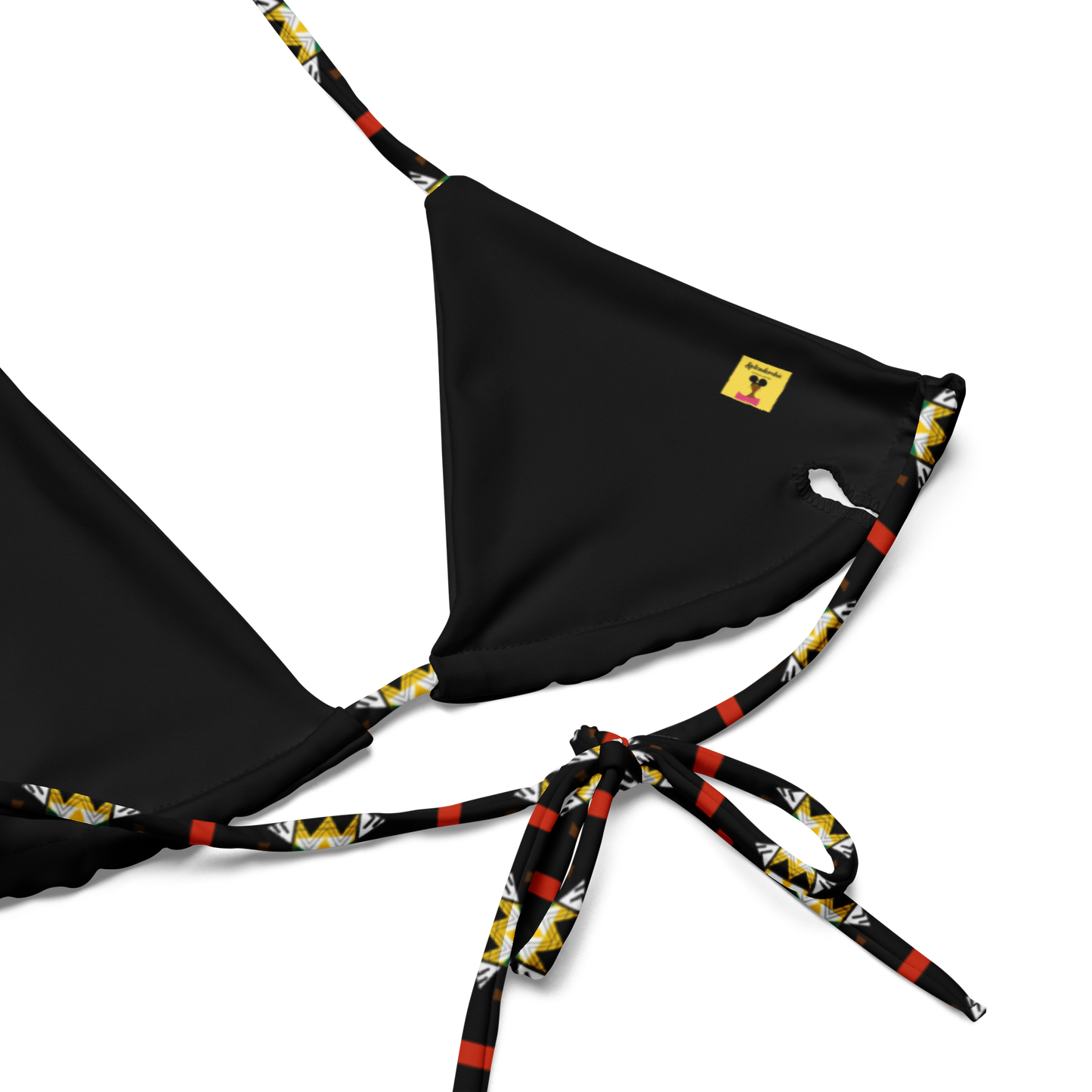 Afro-kini Top - Black