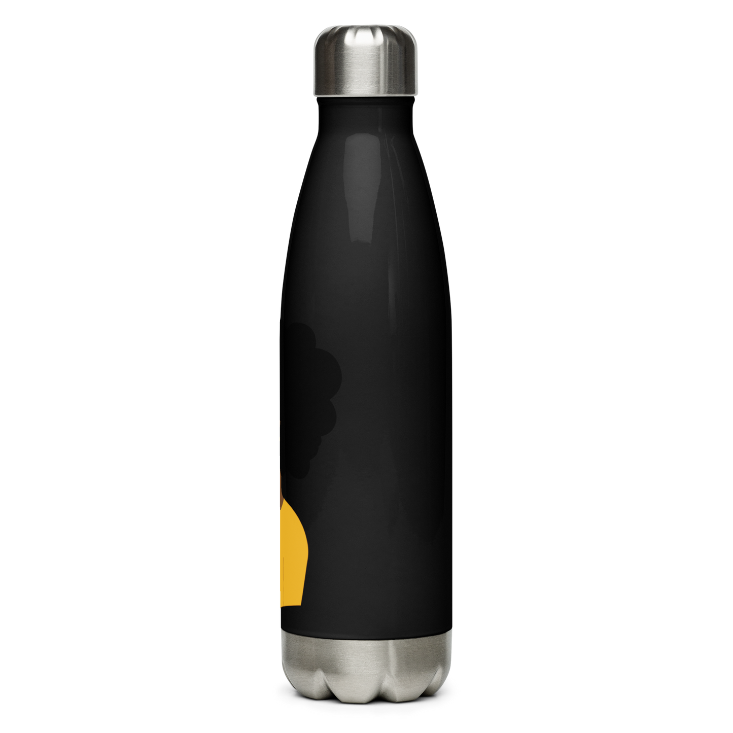 Afro Chic Profile Stainless Steel Water Bottle