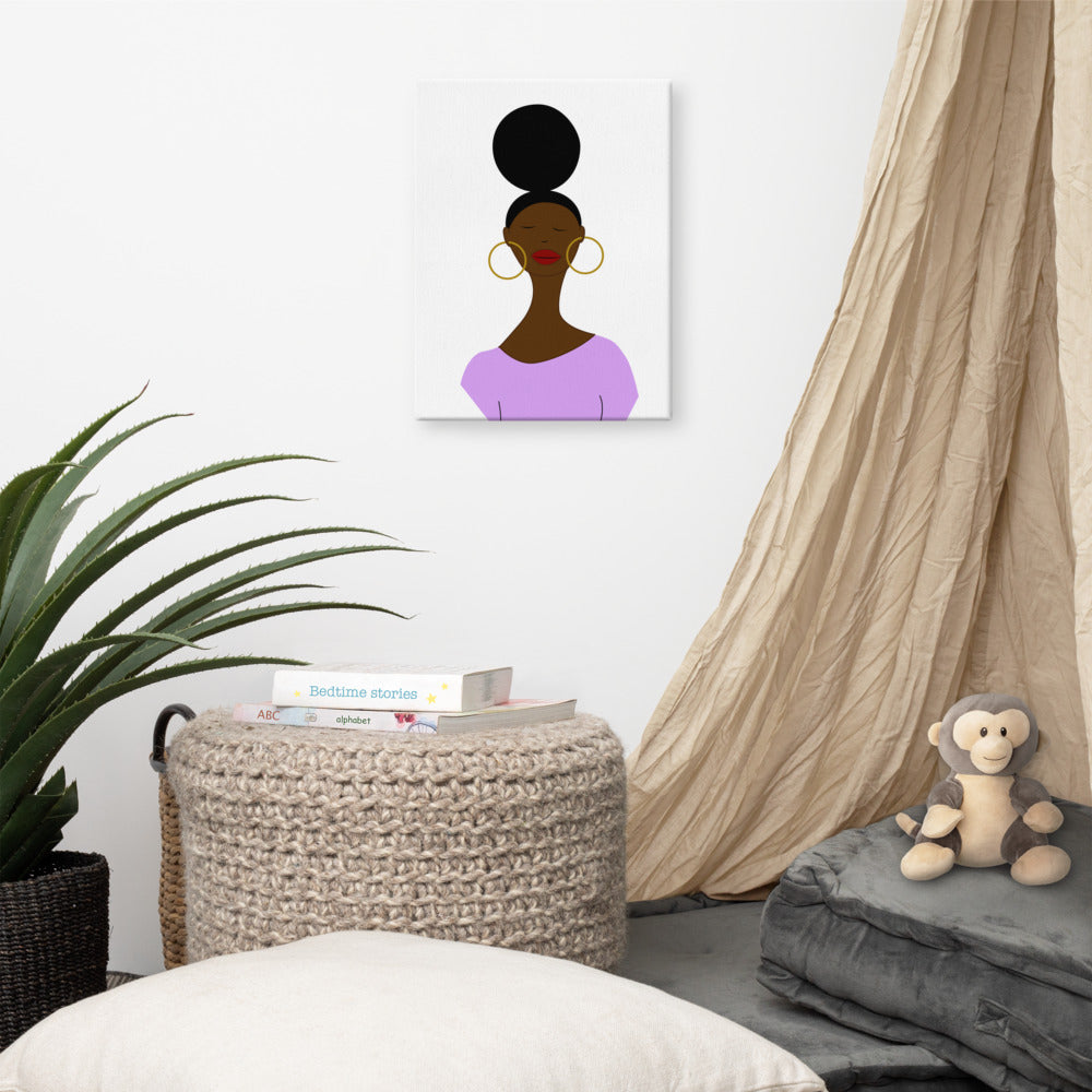 Top Knot Canvas