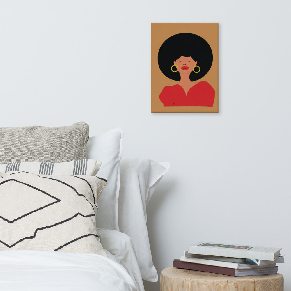 Soul Sista Canvas in Nude