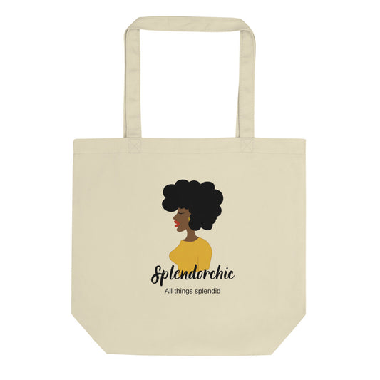 Afro Profile Logo Tote