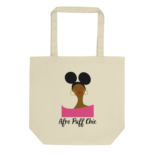 Afro Puff Chic Tote