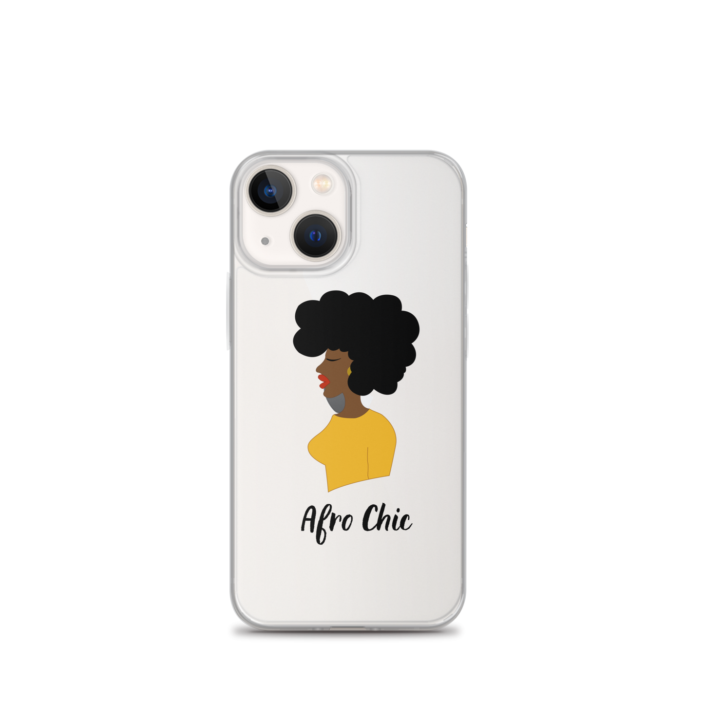 Afro Chic Profile iPhone Case