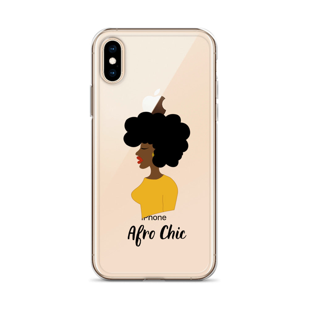 Afro Chic Profile iPhone Case