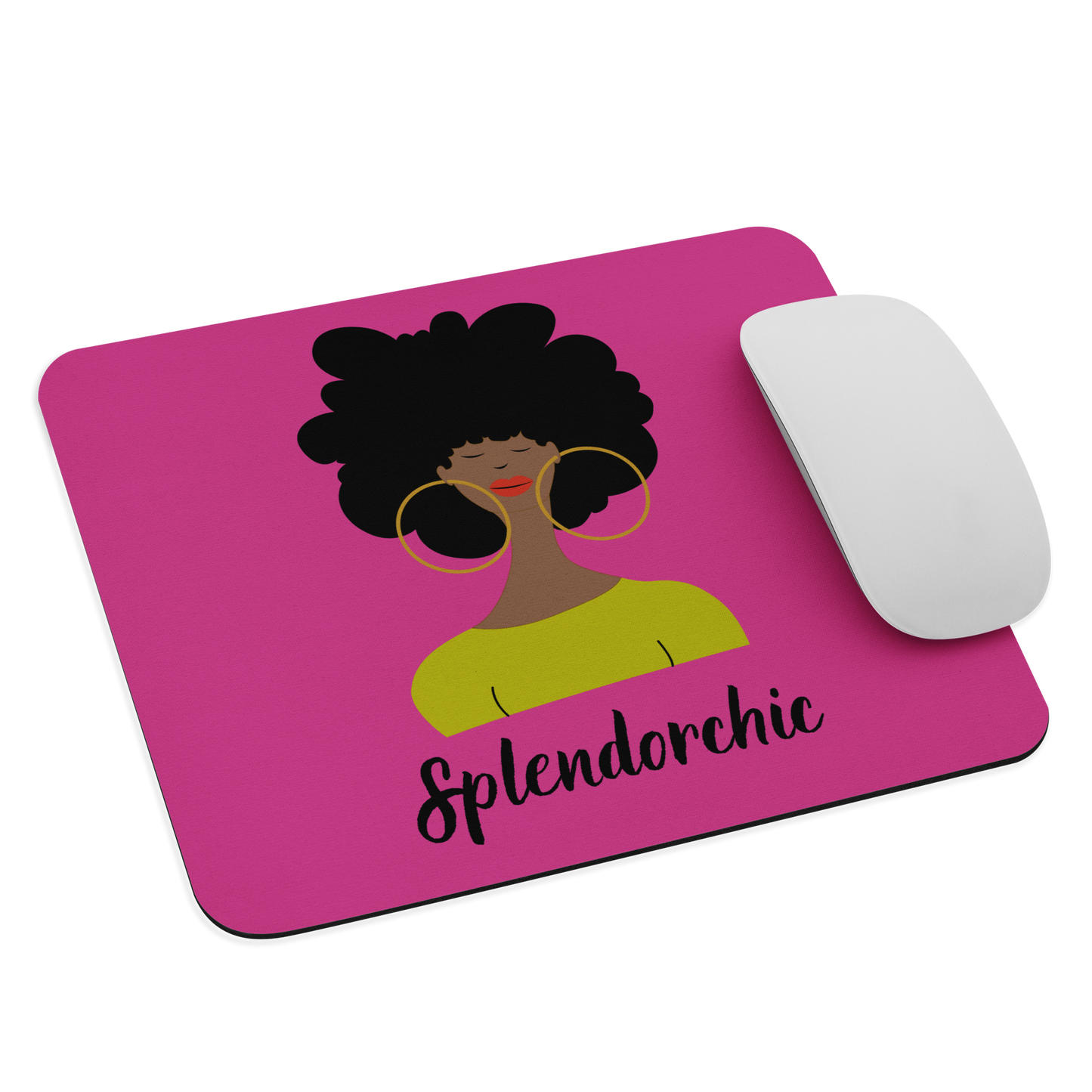 Afro Chic Mouse Pad