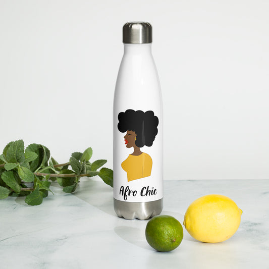 Afro Chic Profile Water Bottle
